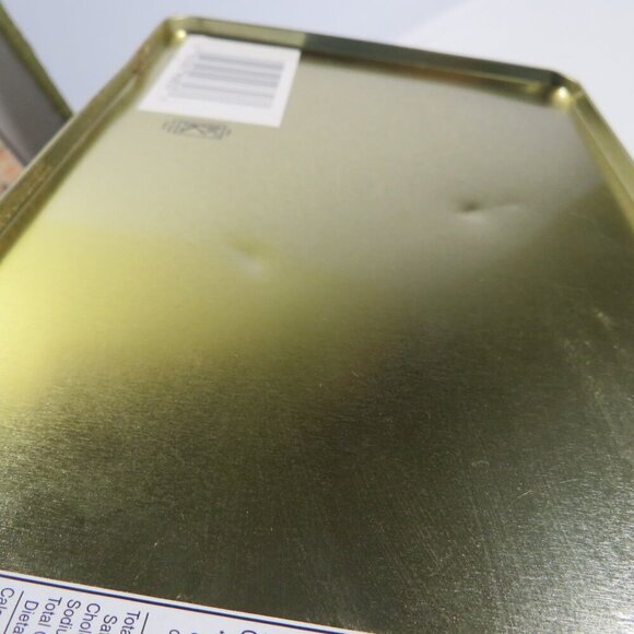 Botticelli Metal Tin Box Embossed lid Candy Tin 10" long - Picture 7 of 10